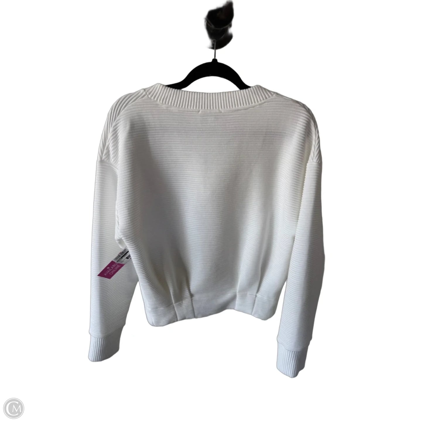 Sweatshirt Crewneck By Evereve In White, Size: M