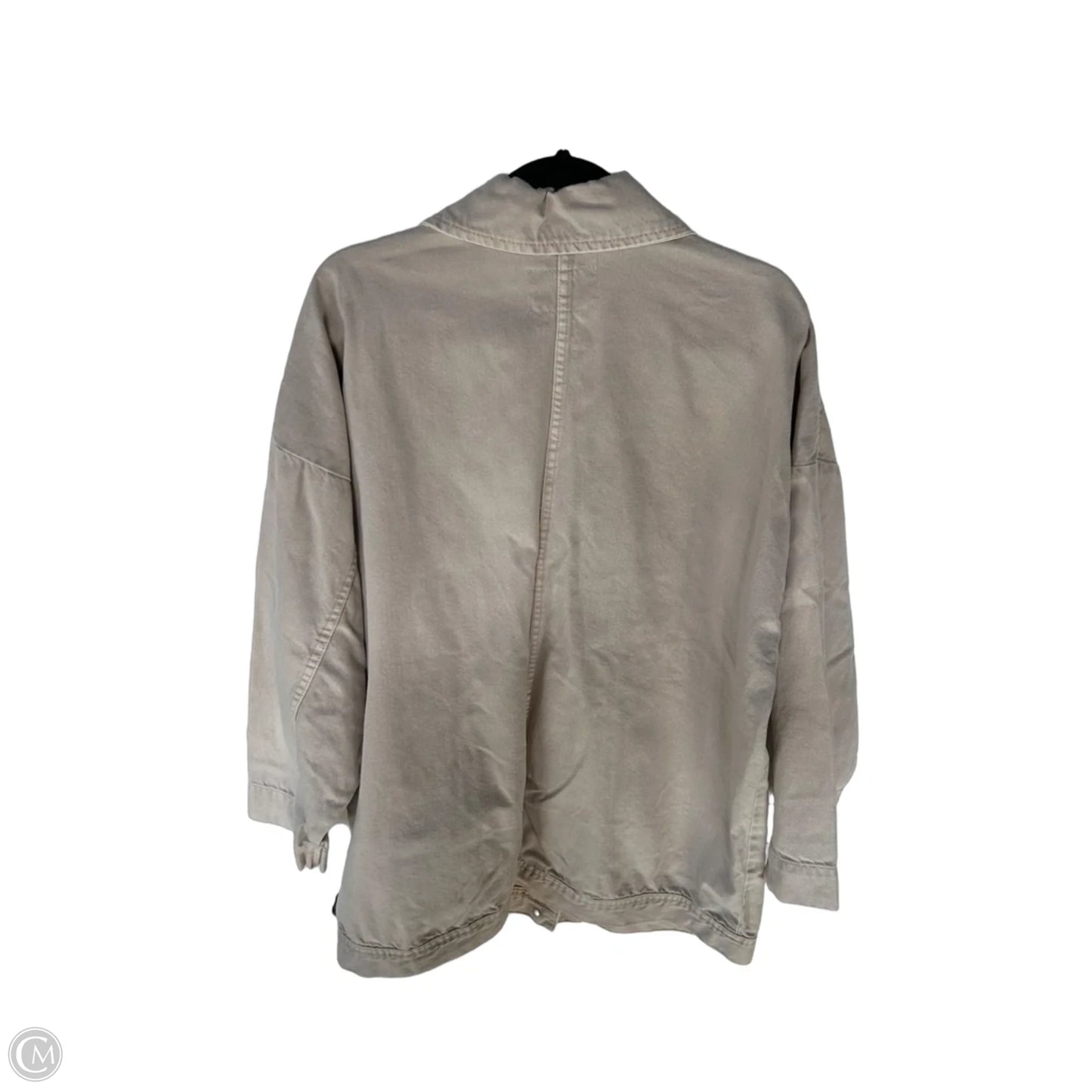 Jacket Denim By We The Free In Cream Denim, Size: Xl