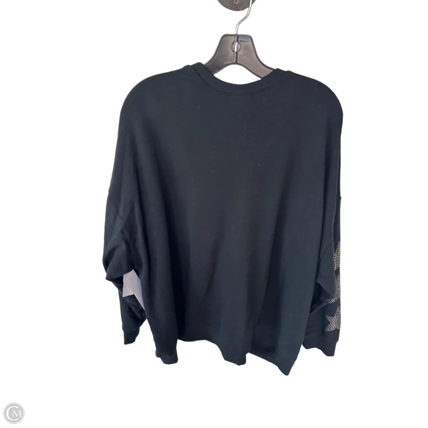 Sweatshirt Crewneck By Torrid In Black, Size: 3x