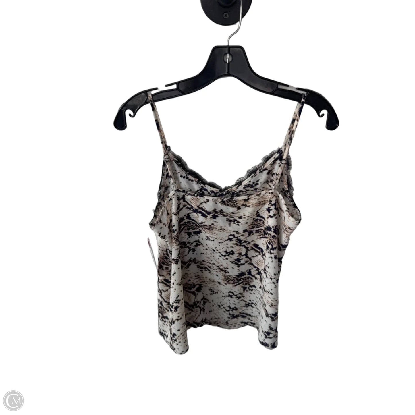 Top Sleeveless By Rachel Zoe In Black & Cream, Size: S