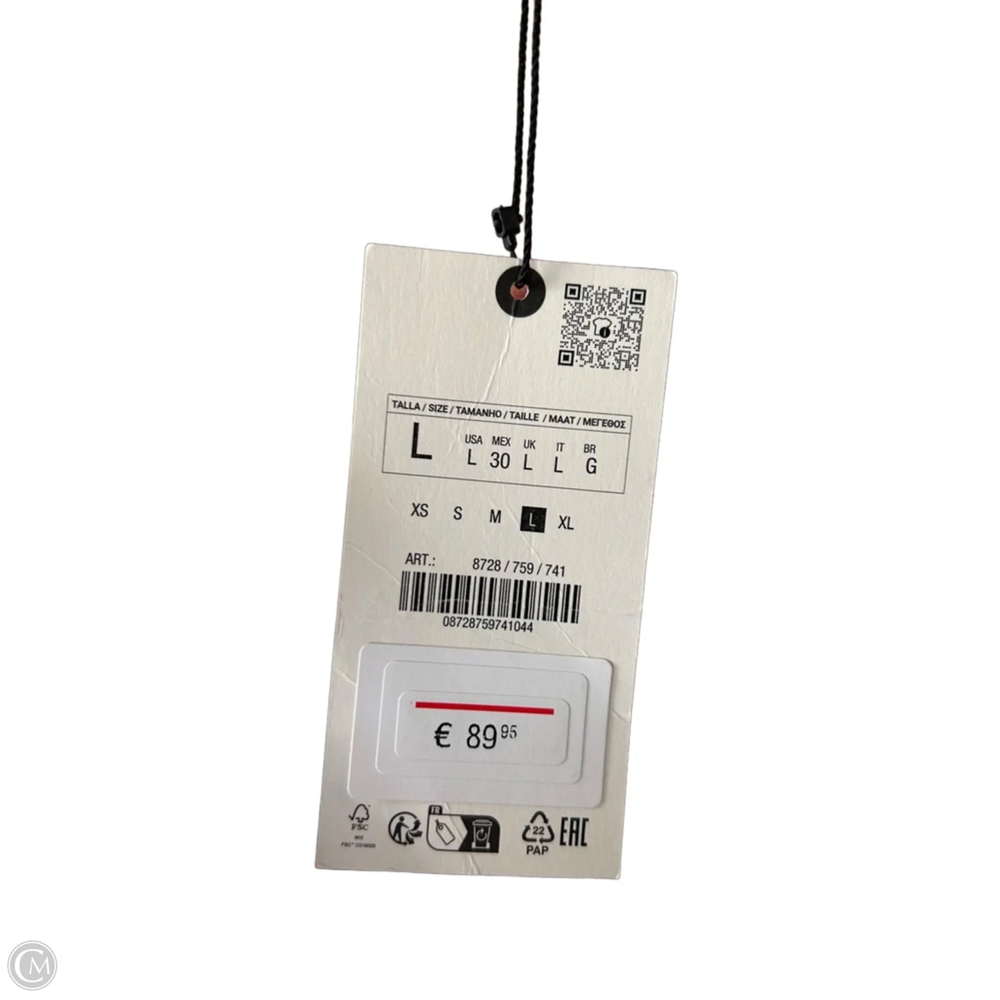 Dress Sweater By Zara In Beige, Size: L