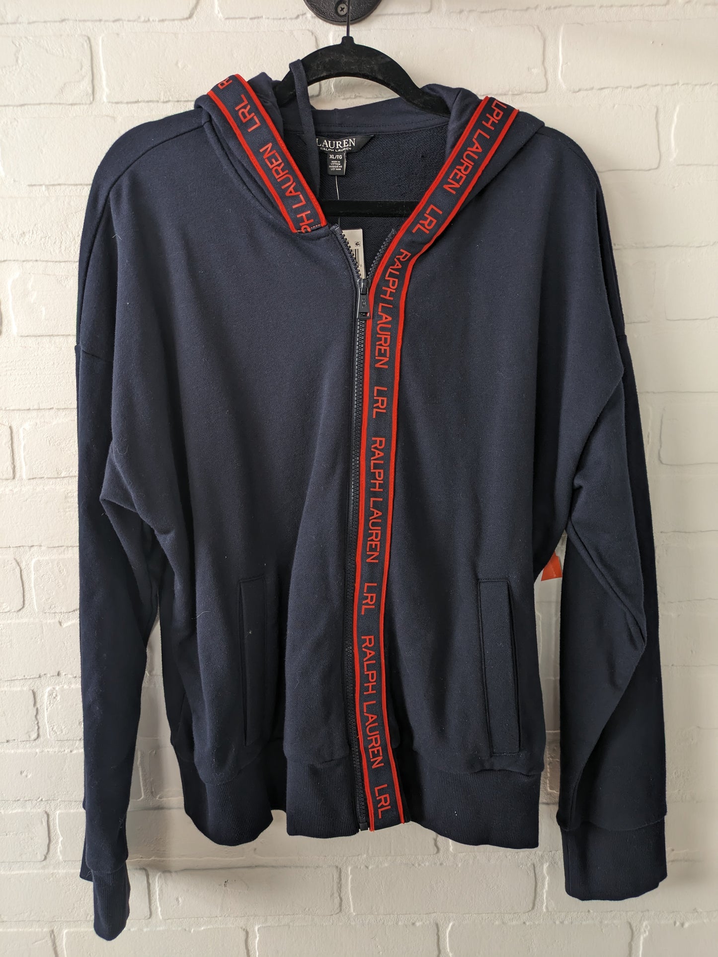 Sweatshirt Hoodie By Lauren By Ralph Lauren Size: Xl