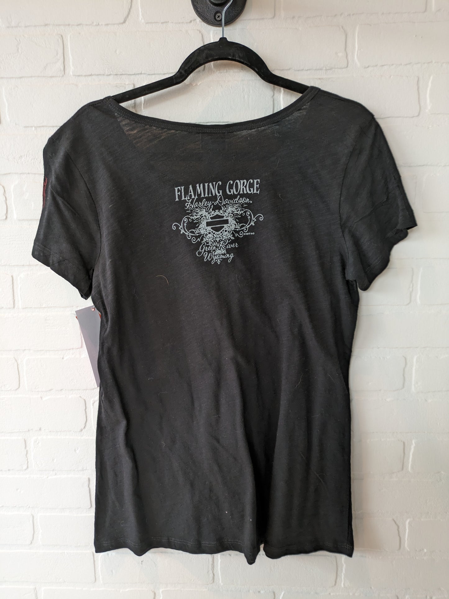 Top Short Sleeve By Harley Davidson Size: L