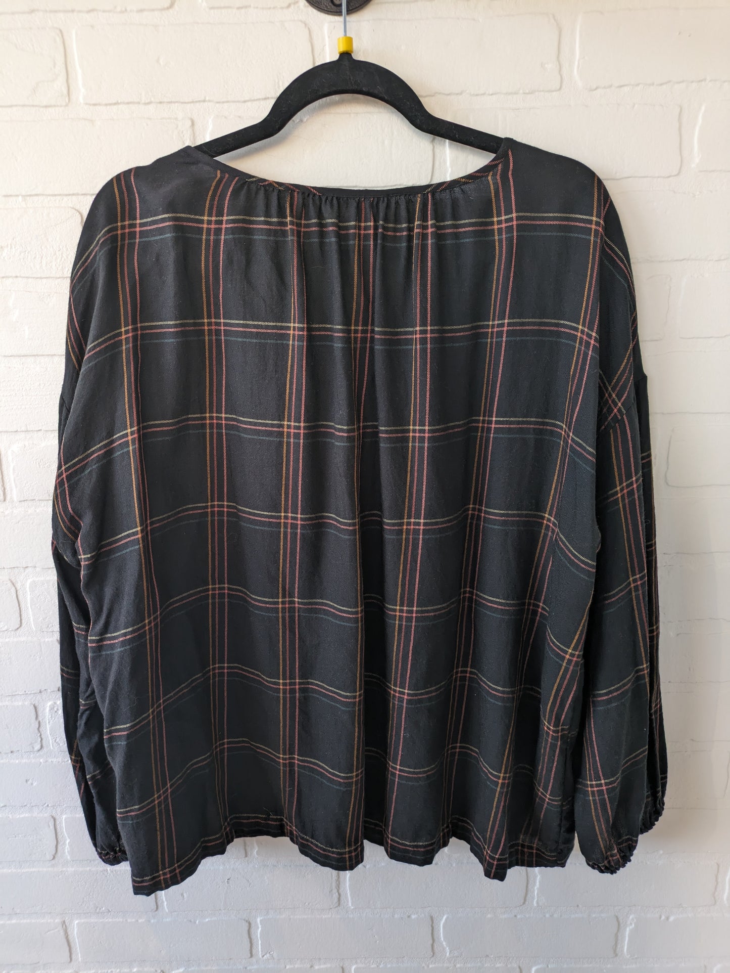 Blouse Long Sleeve By Madewell Size: 1x