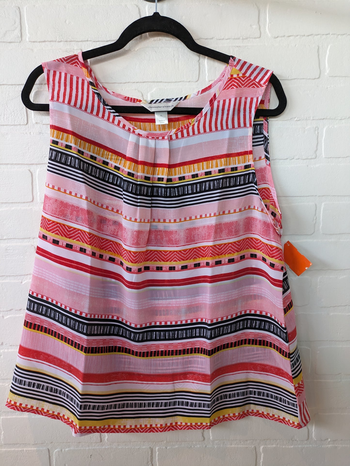 Blouse Sleeveless By Christopher And Banks Size: Xl