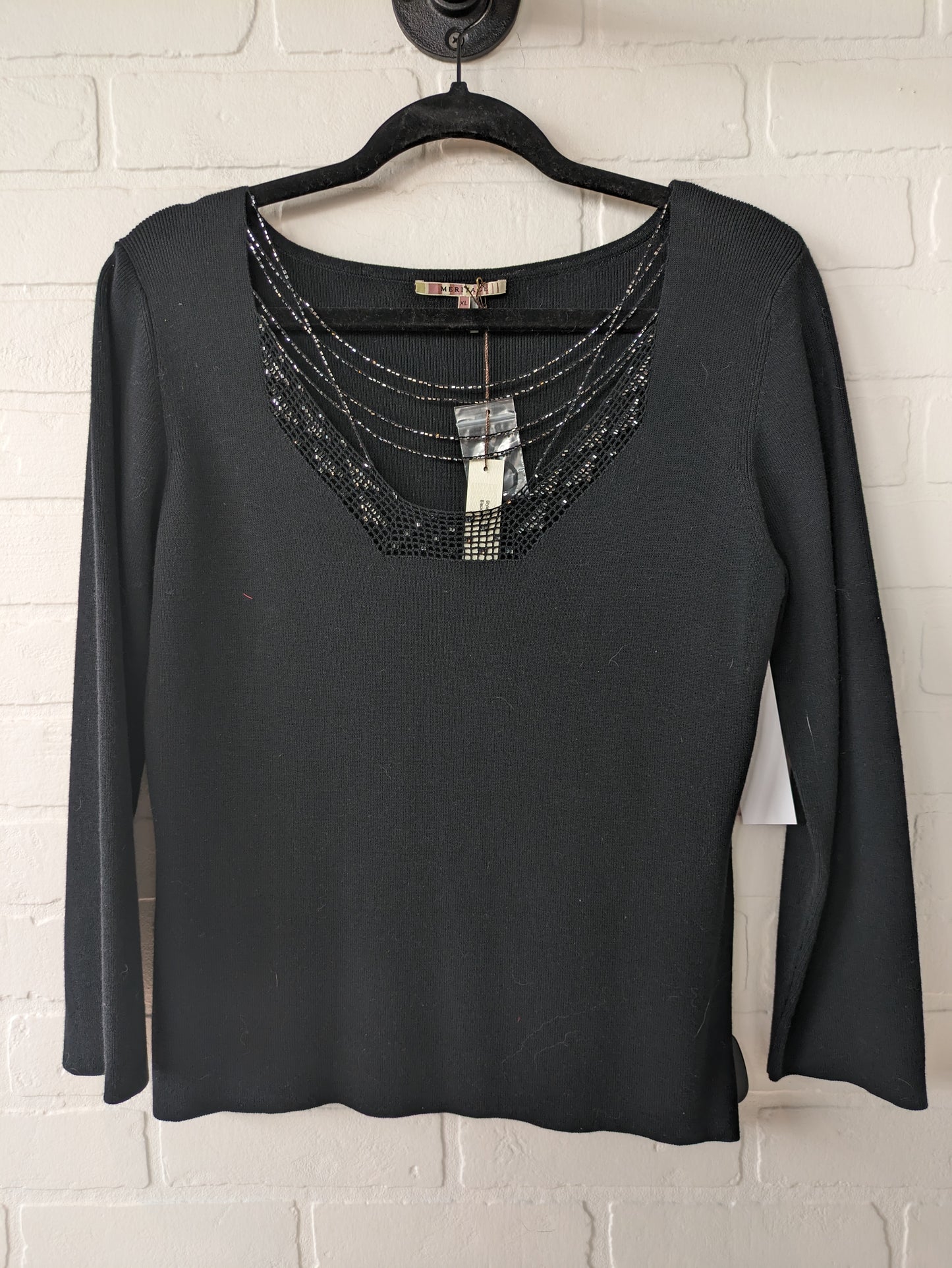 Top Long Sleeve By Cmb Size: Xl