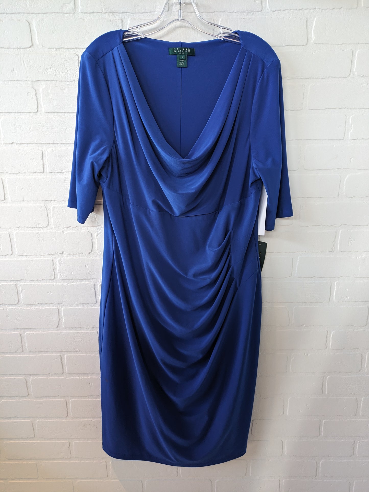 Dress Party Midi By Lauren By Ralph Lauren Size: 1x