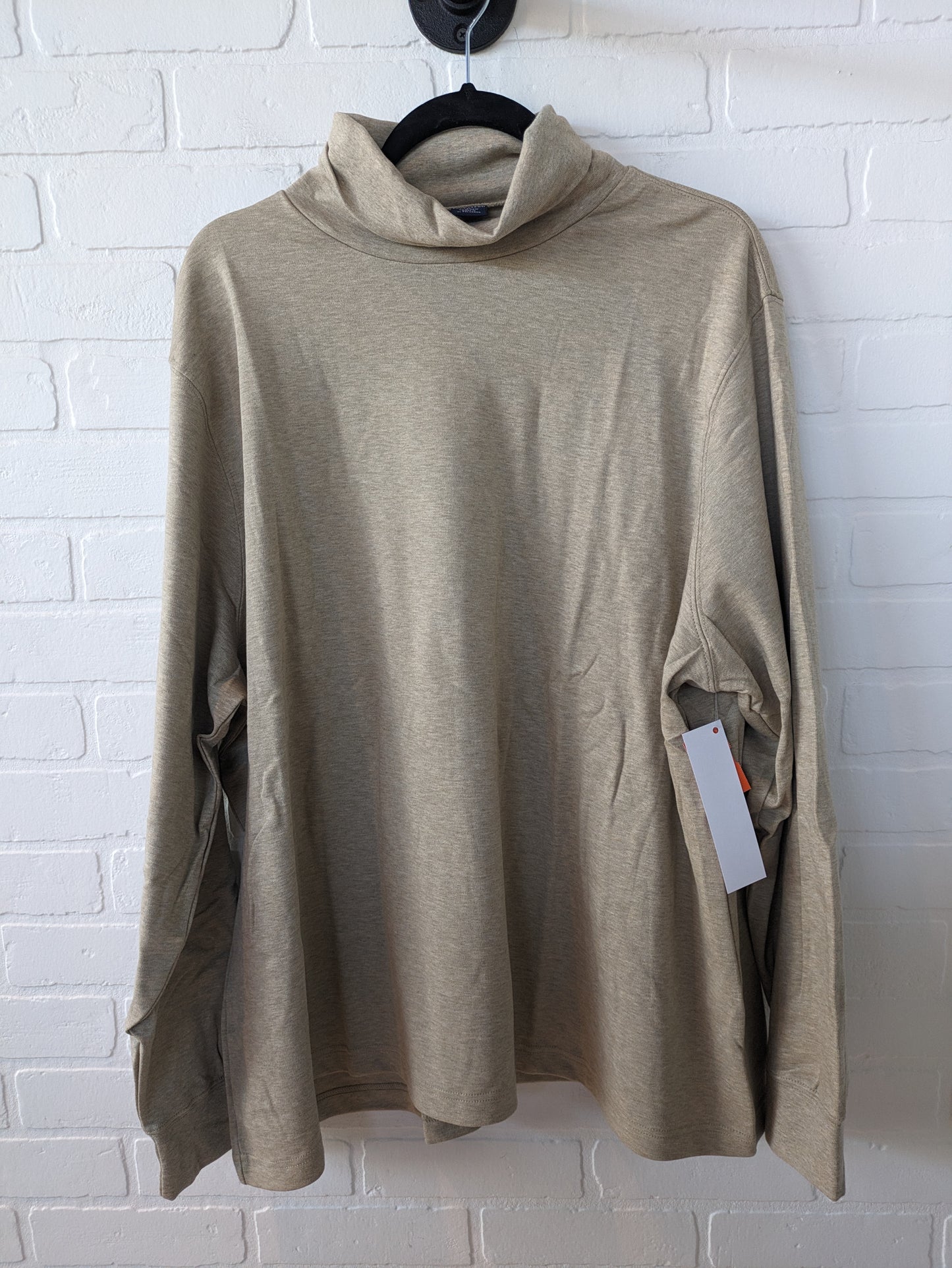 Top Long Sleeve Basic By Lands End Size: 2x