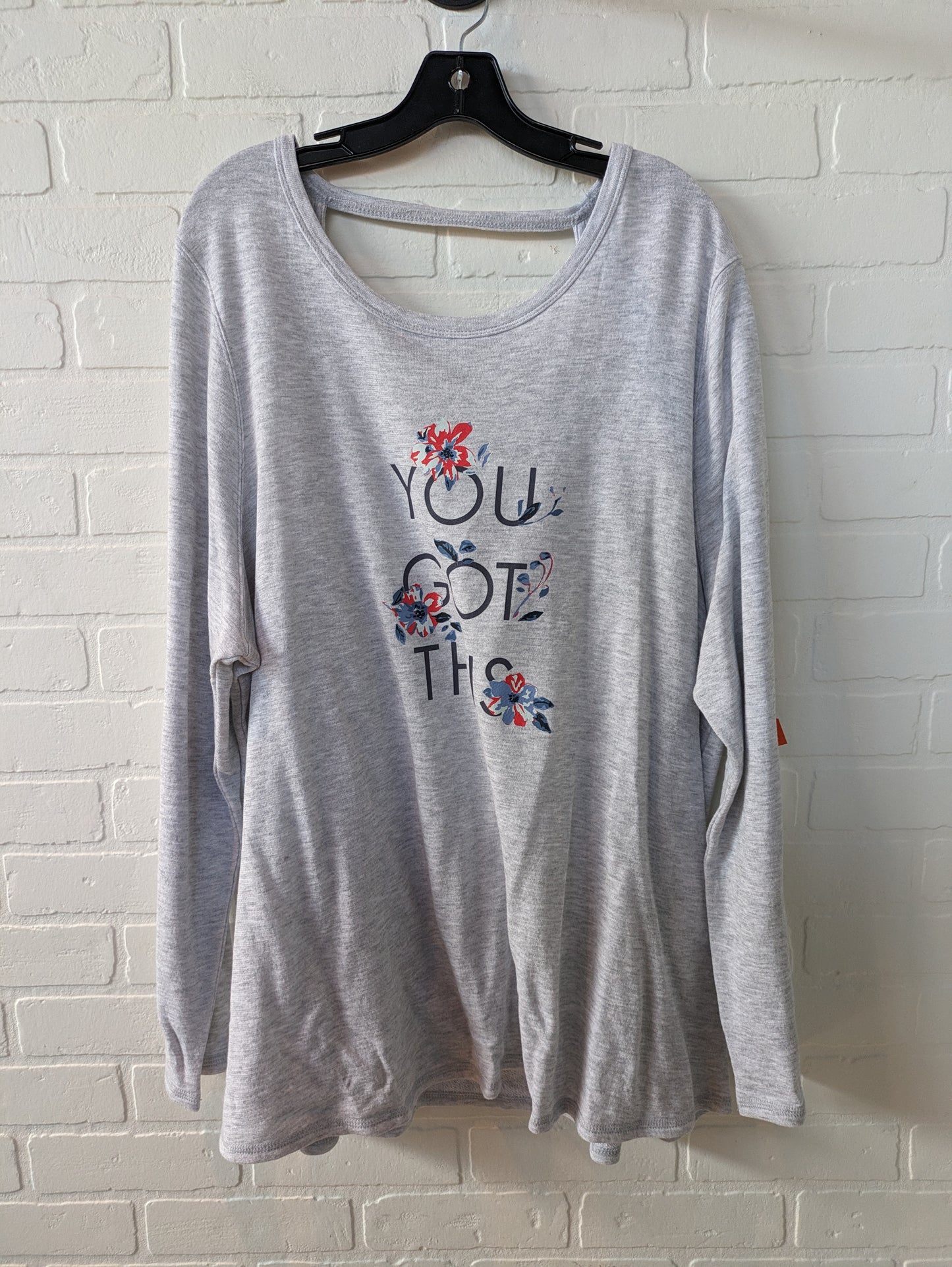 Top Long Sleeve By Livi Active Size: 3x