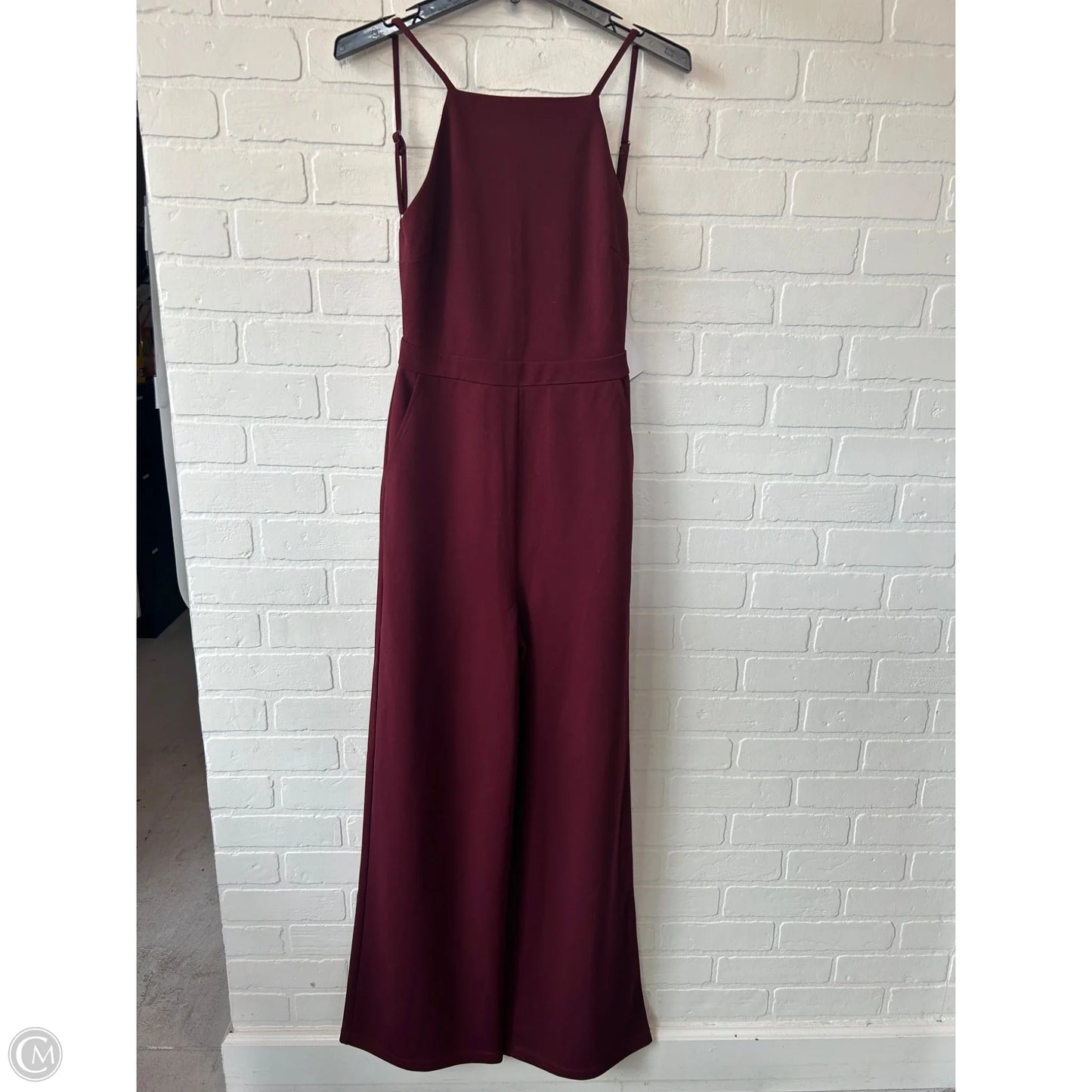 Jumpsuit By Lulus In Maroon, Size: Xs