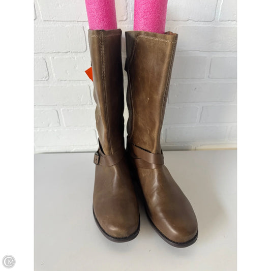 Boots Mid-calf Flats By Olukai In Brown, Size: 10