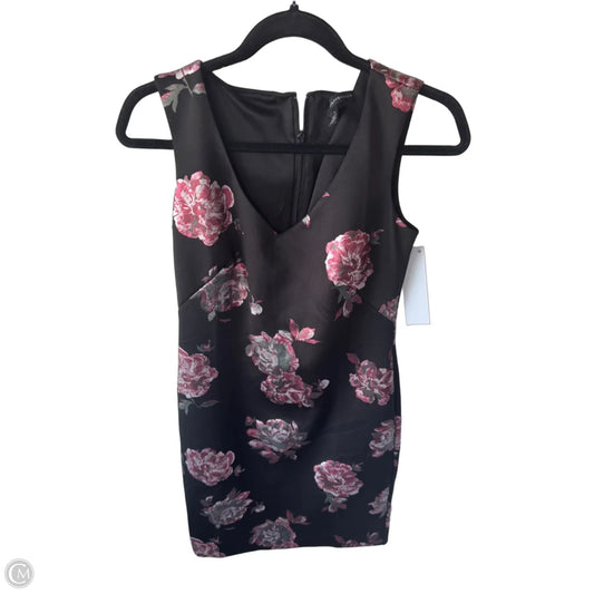 Dress Work By White House Black Market In Black & Pink, Size: Xs