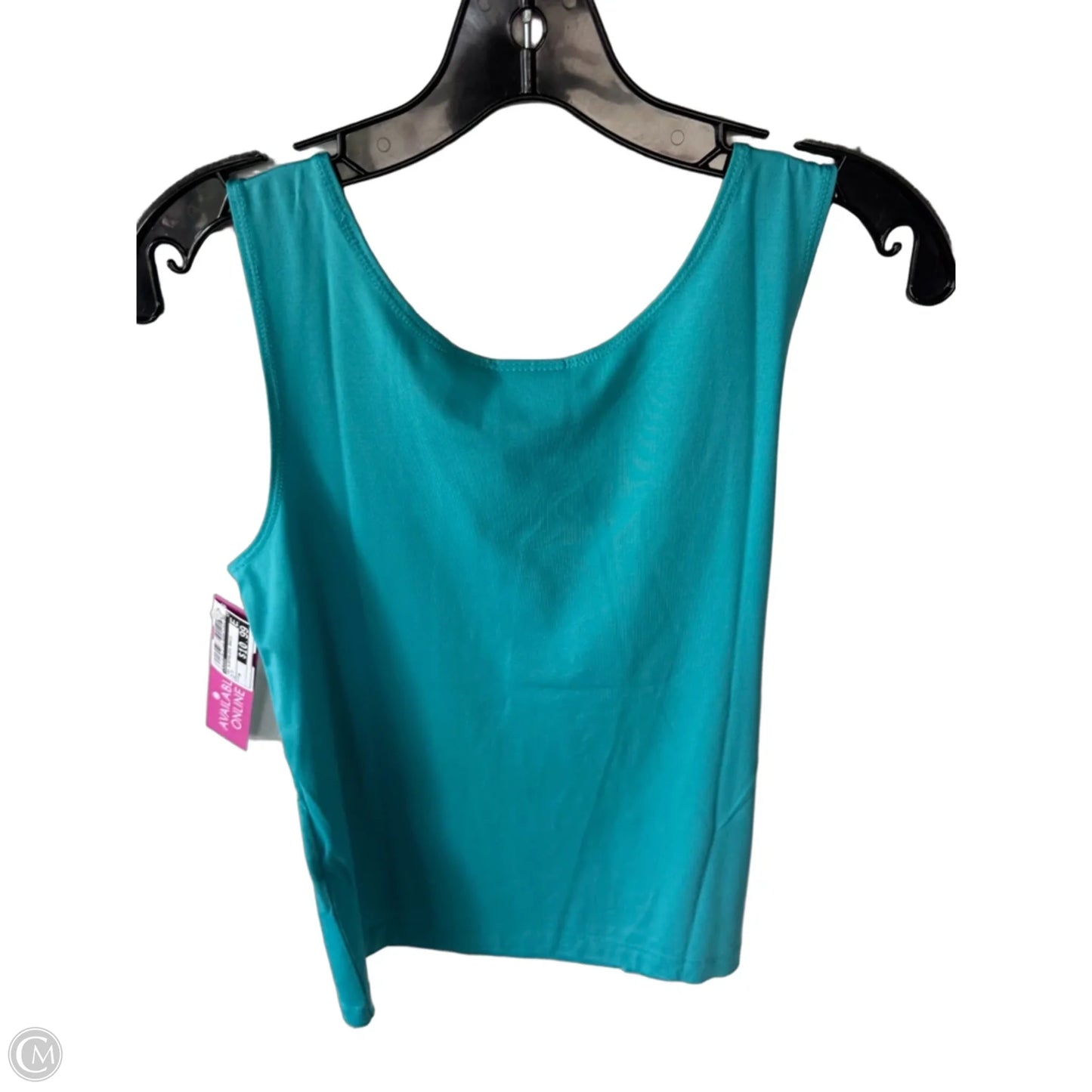 Top Sleeveless Basic By Chicos In Blue, Size: M
