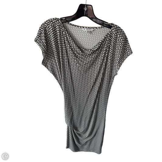 Dress Casual Midi By Cabi In Black & Cream, Size: Xs