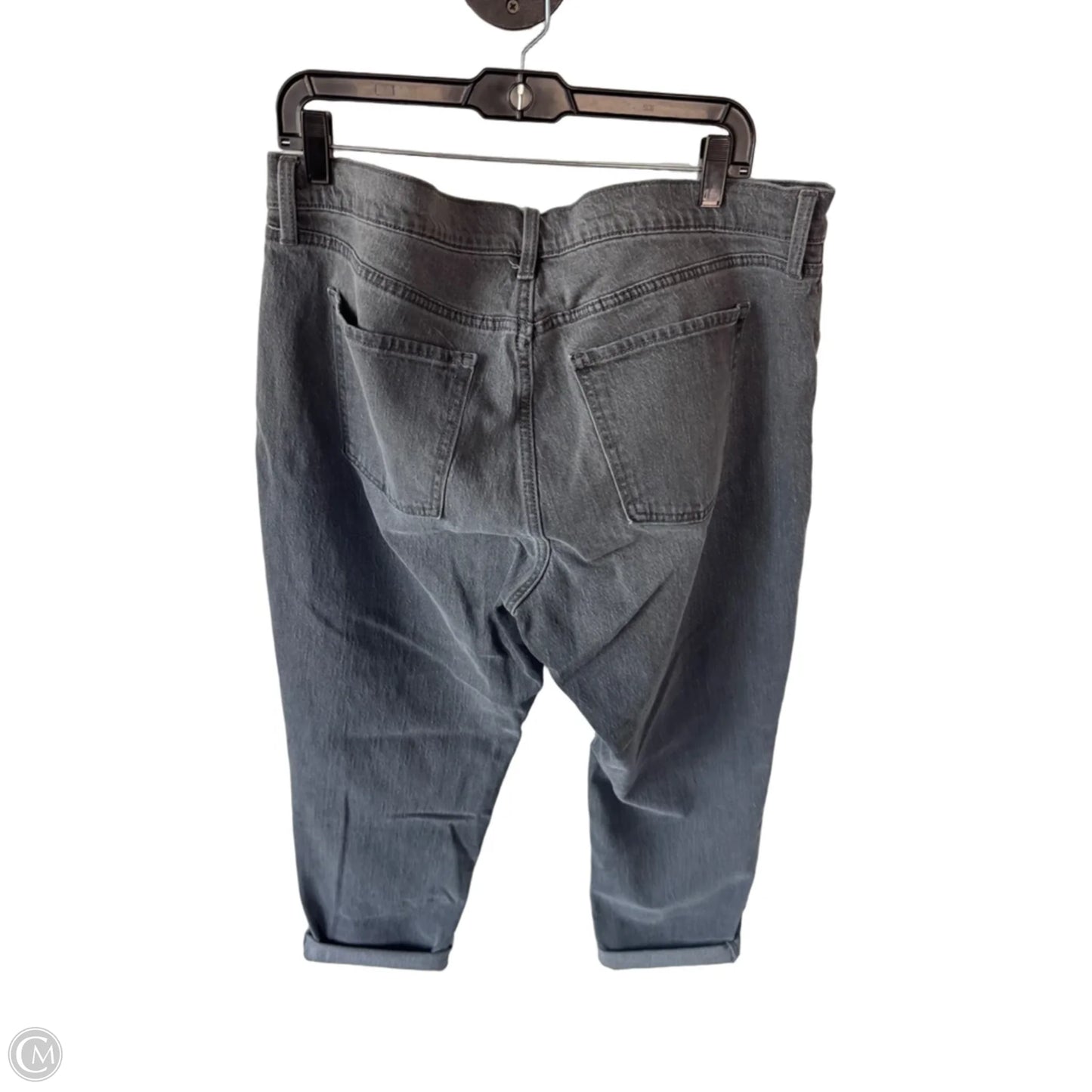 Jeans Boyfriend By Old Navy In Grey Denim, Size: 16