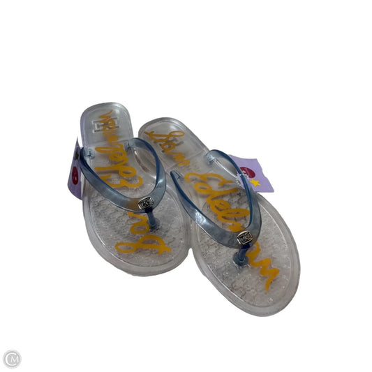 Sandals Flip Flops By Sam Edelman In Clear, Size: 6