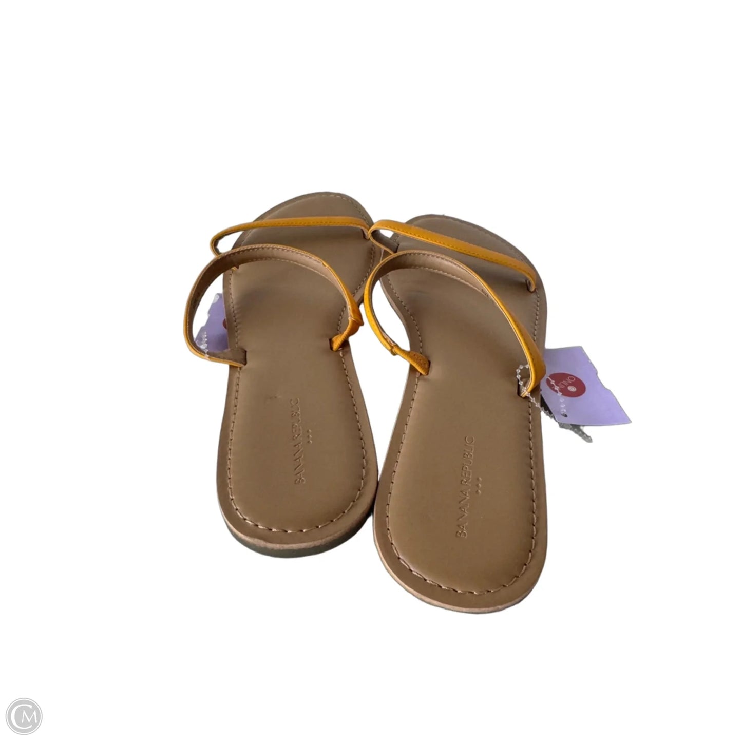 Sandals Flats By Banana Republic In Yellow, Size: 10