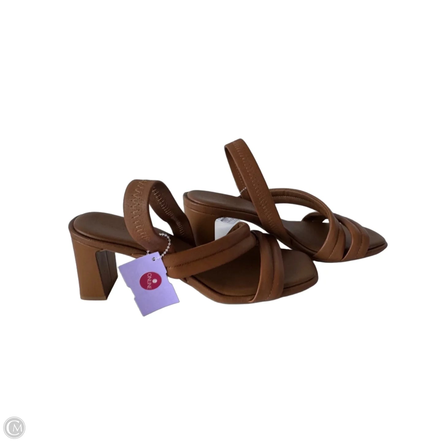 Sandals Heels Block By Caslon In Brown, Size: 7.5