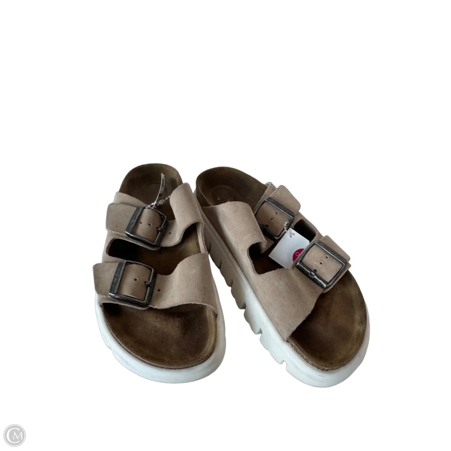 Sandals Flats By Cma In Tan, Size: 6.5