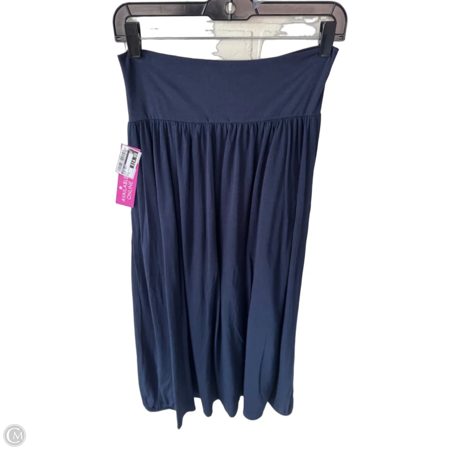 Skirt Maxi By Garnet Hill In Blue, Size: S