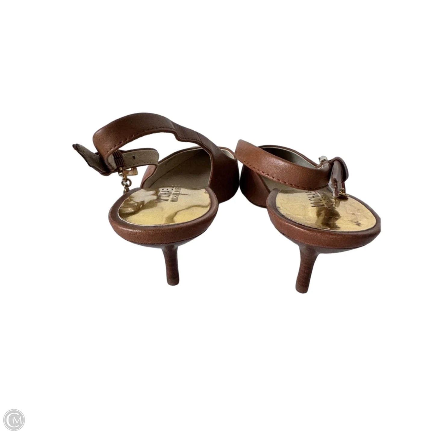 Shoes Heels Kitten By Michael By Michael Kors In Tan, Size: 7