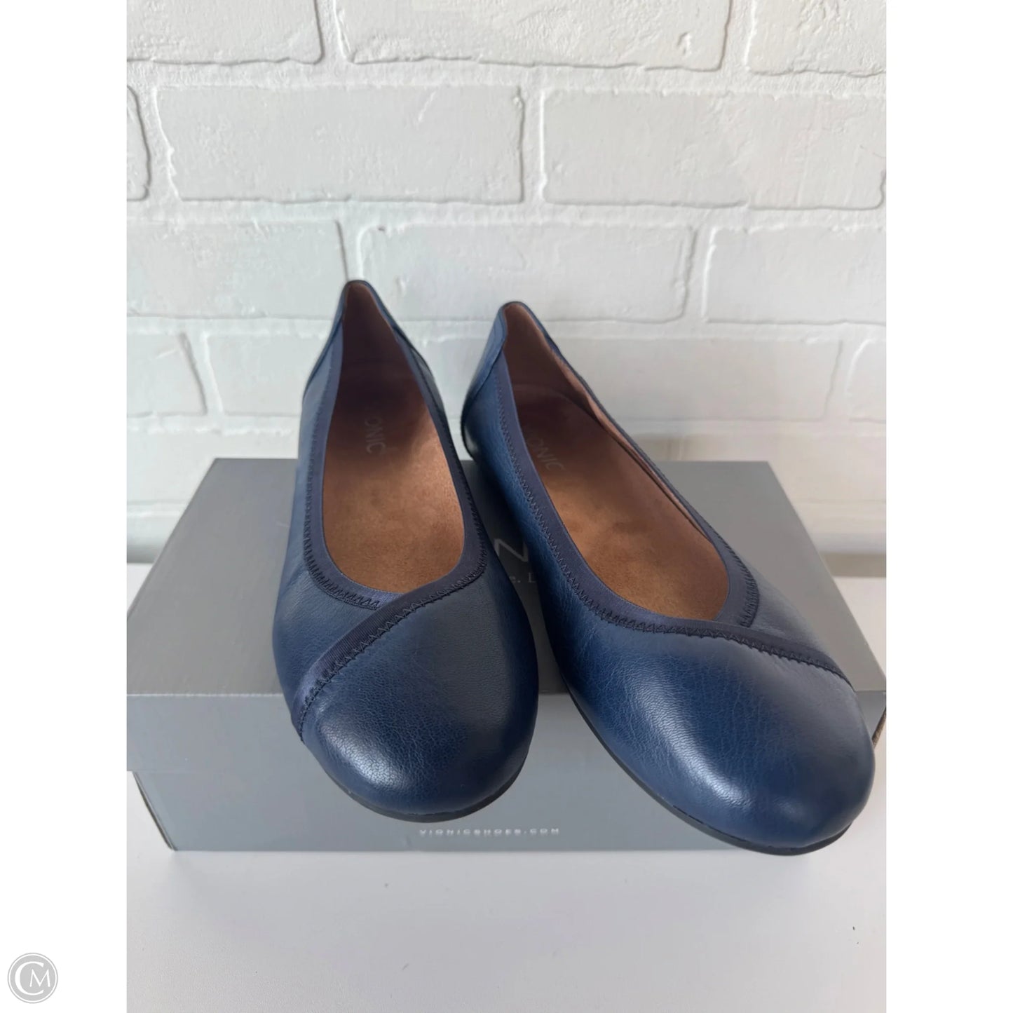 Shoes Flats By Vionic In Blue, Size: 9