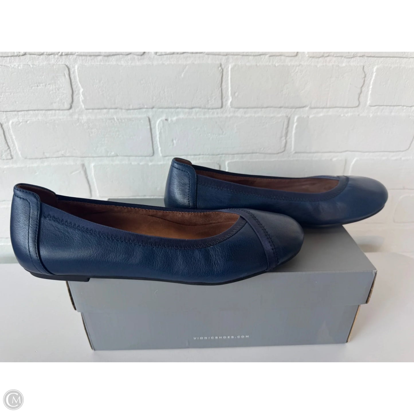 Shoes Flats By Vionic In Blue, Size: 9