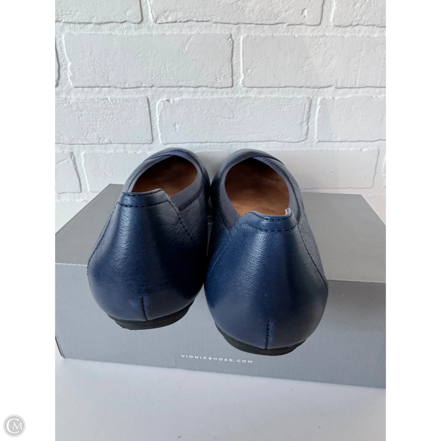 Shoes Flats By Vionic In Blue, Size: 9