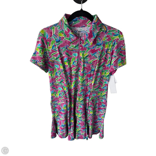 Athletic Dress By Ibkul In Pink, Size: S