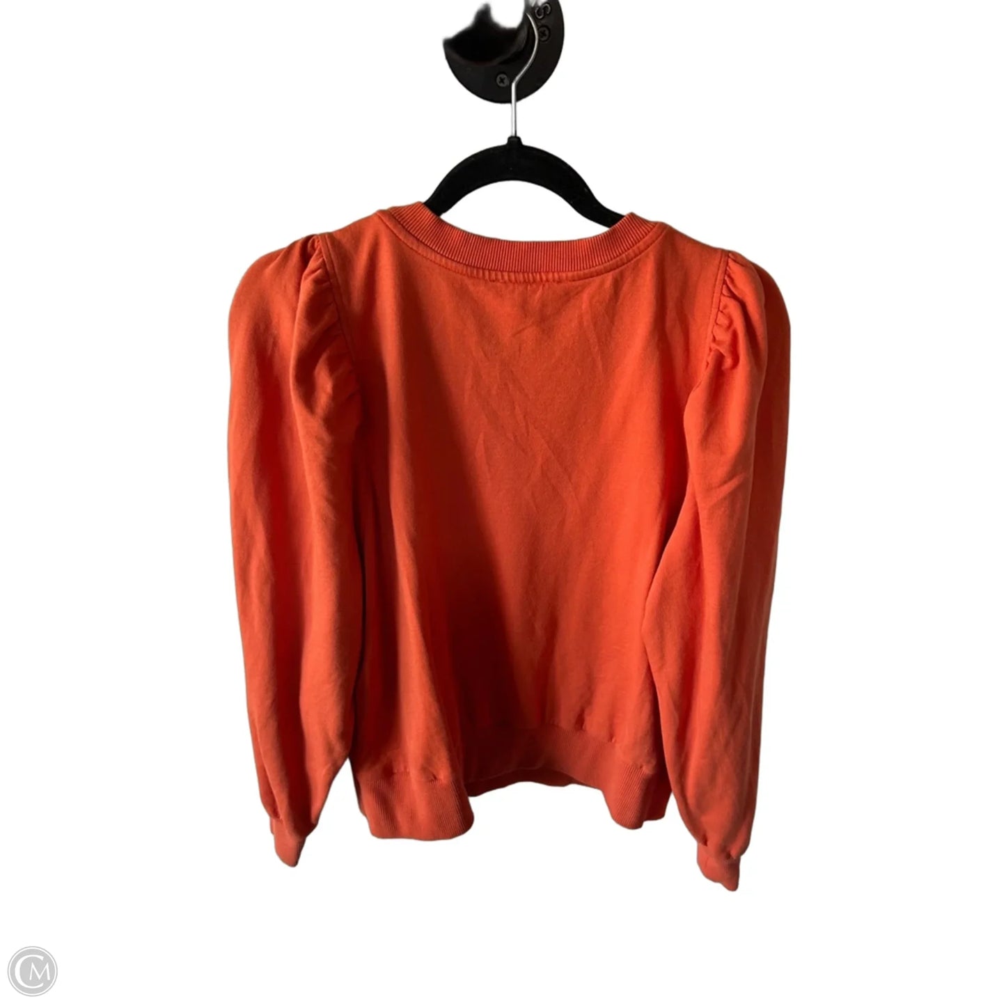 Sweatshirt Crewneck By Anthropologie In Orange, Size: L