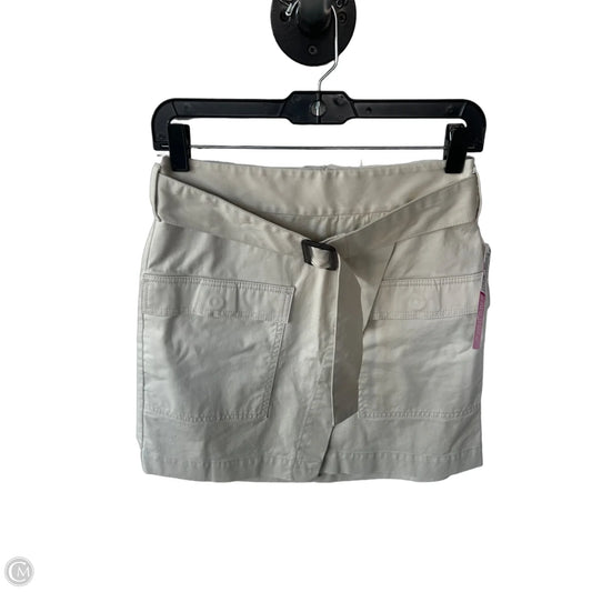 Skirt Mini & Short By Banana Republic In Tan, Size: 2