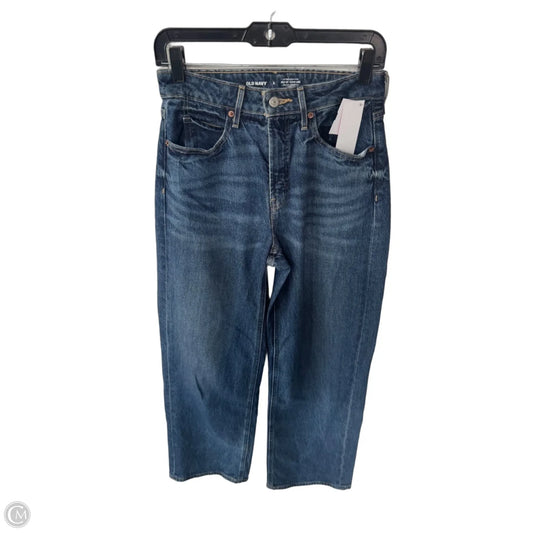 Jeans Wide Leg By Old Navy In Blue Denim, Size: 2
