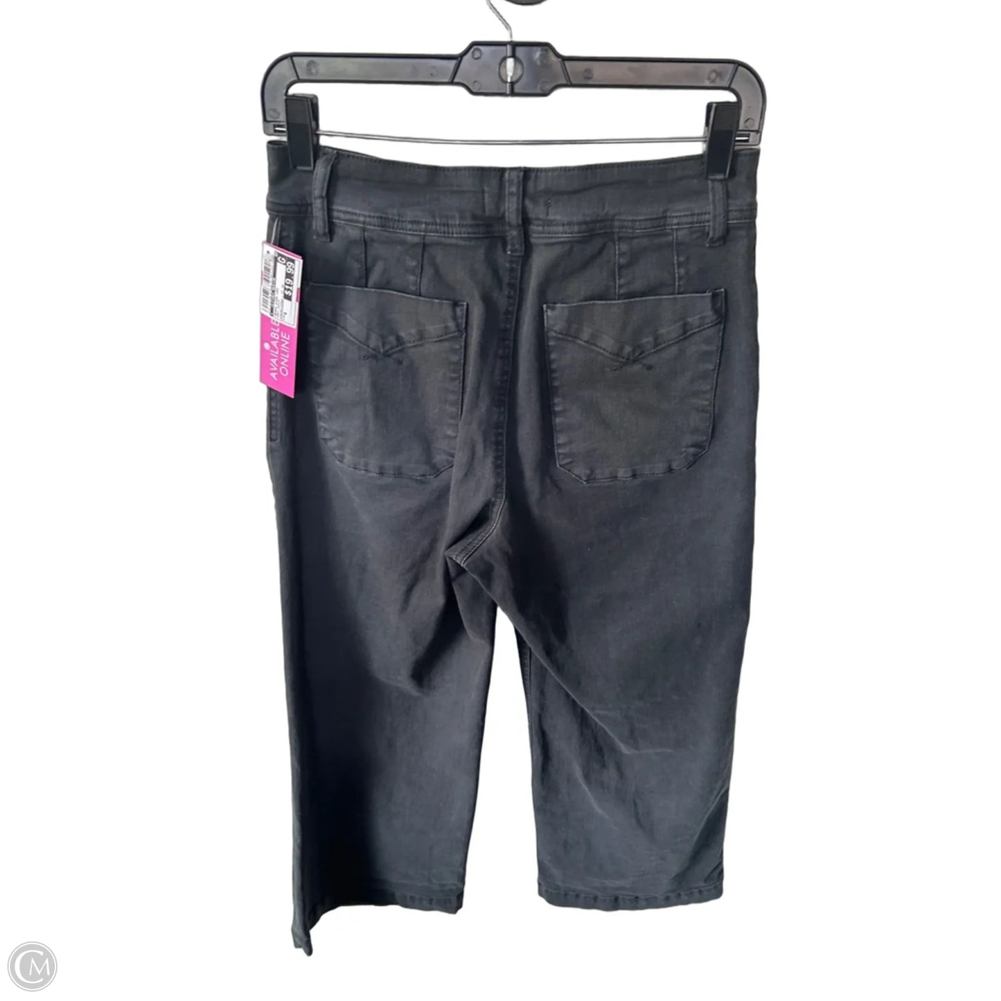 Jeans Wide Leg By Clothes Mentor In Grey Denim, Size: 6