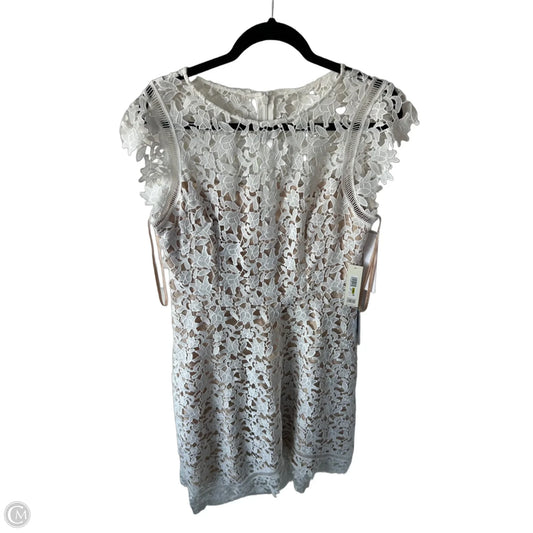 Dress Party Midi By Eliza J In White, Size: L