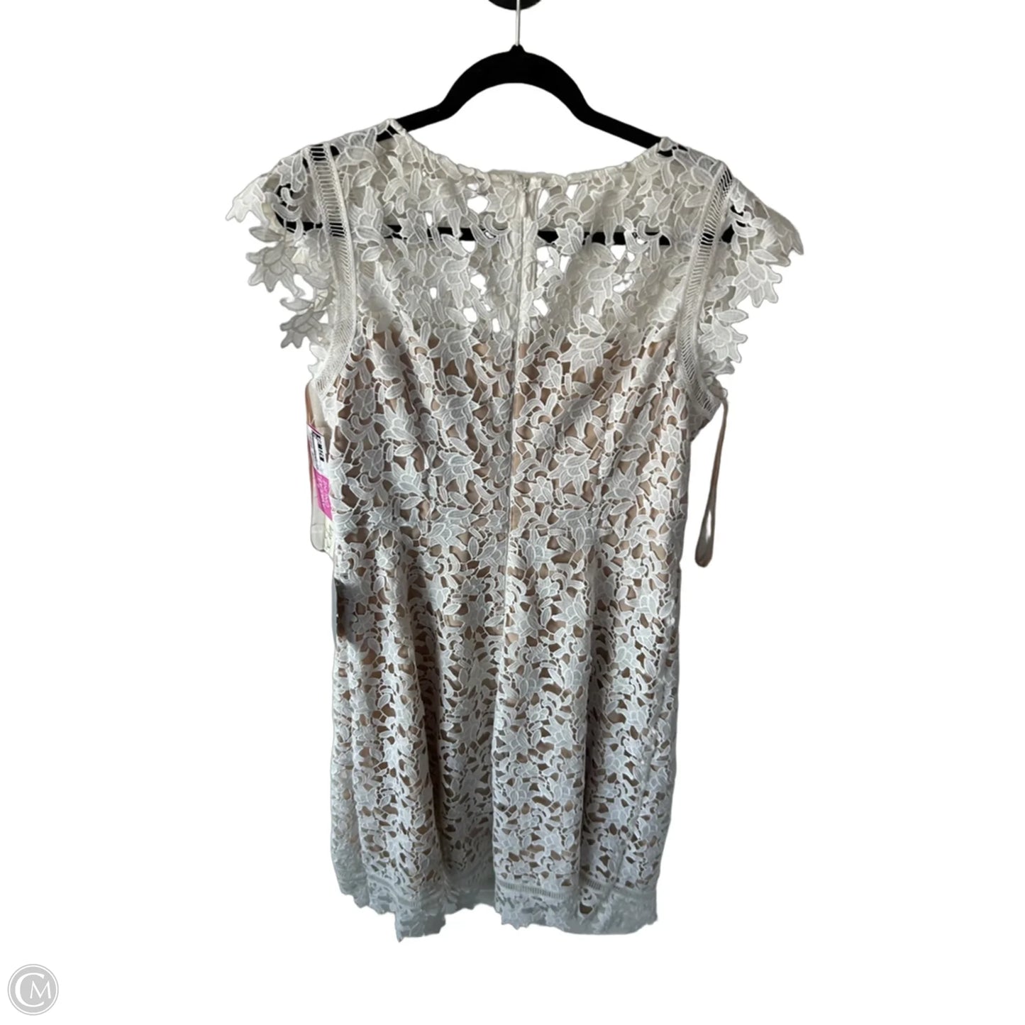 Dress Party Midi By Eliza J In White, Size: L