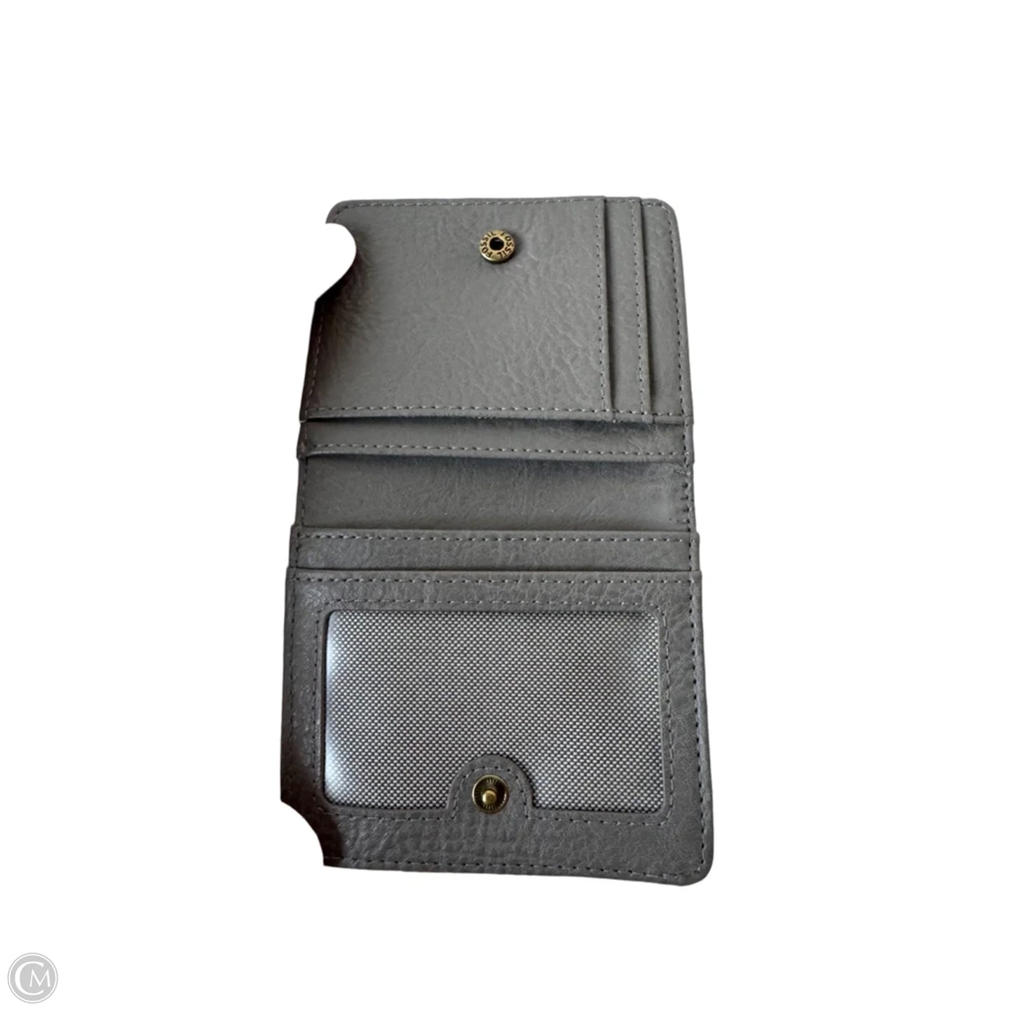 Wallet Leather By Fossil, Size: Small