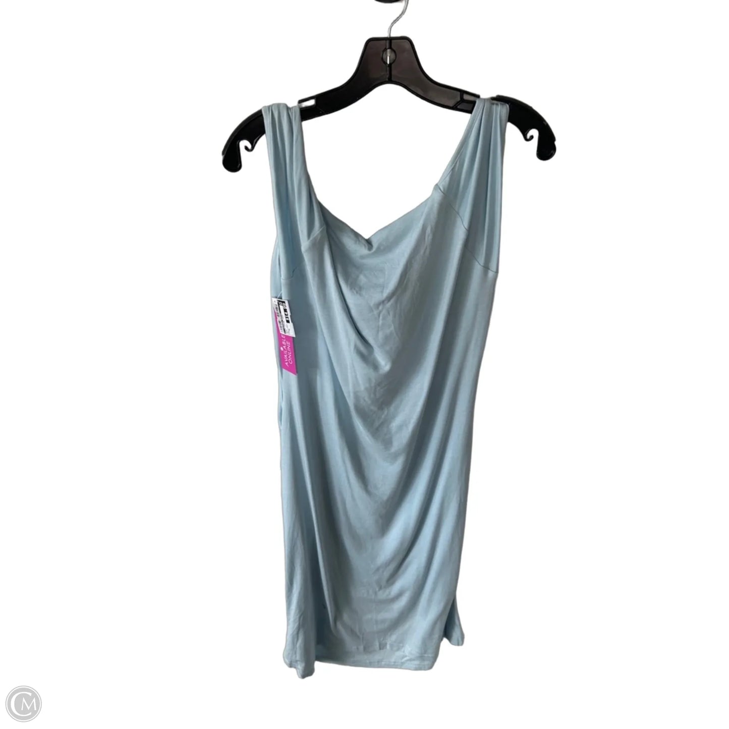 Dress Casual Midi By Clothes Mentor In Blue, Size: Xl