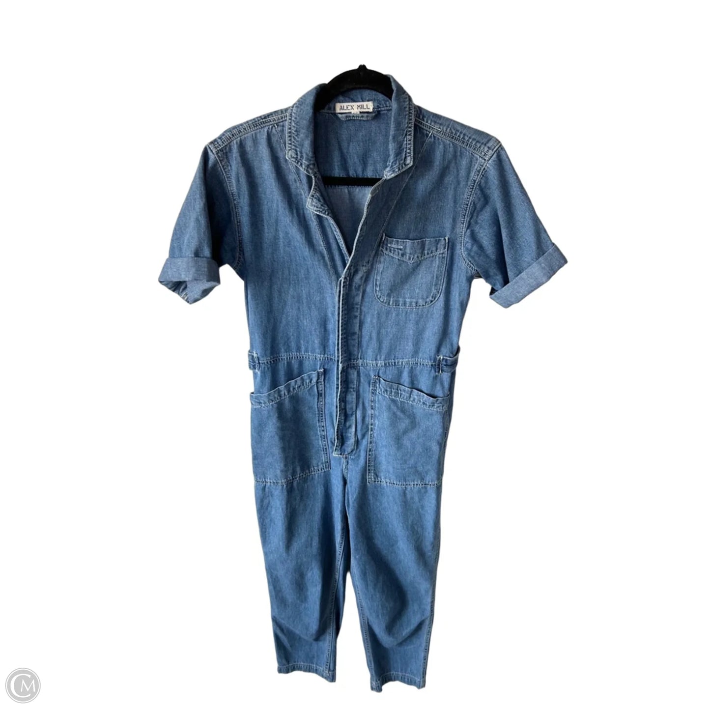 Jumpsuit By Cmb In Blue Denim, Size: Xs