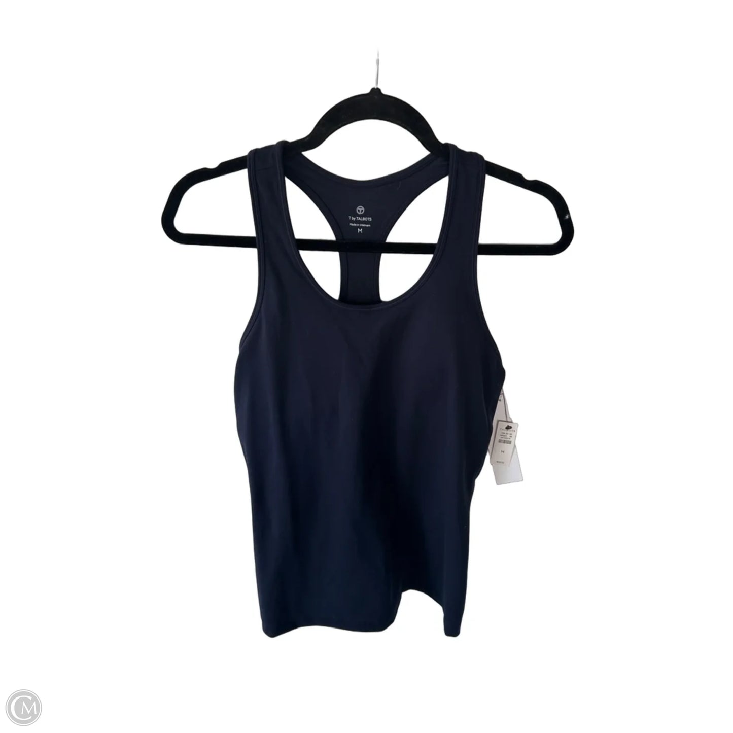 Athletic Tank Top By Talbots In Navy, Size: M