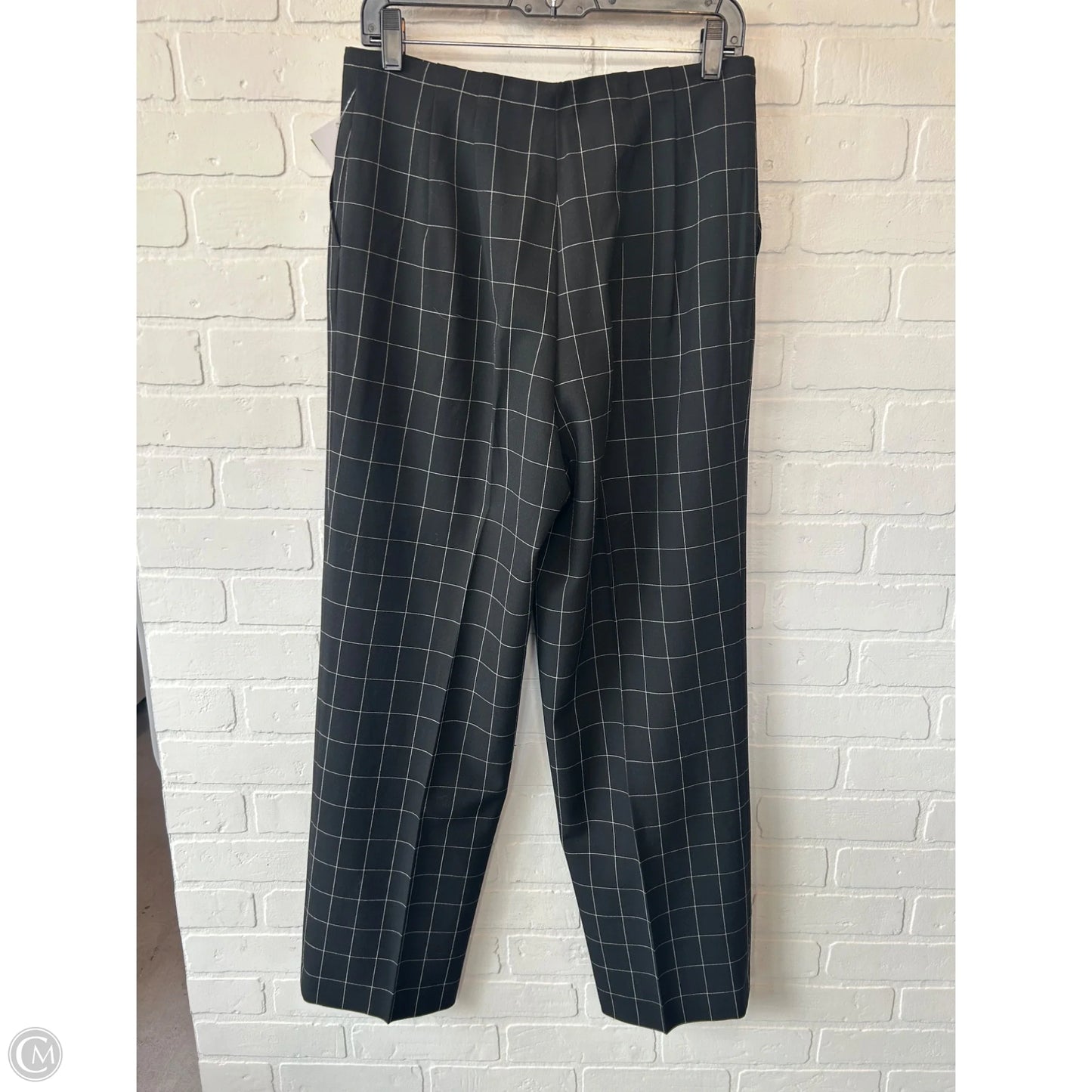 Pants Dress By Talbots In Black & White, Size: 10