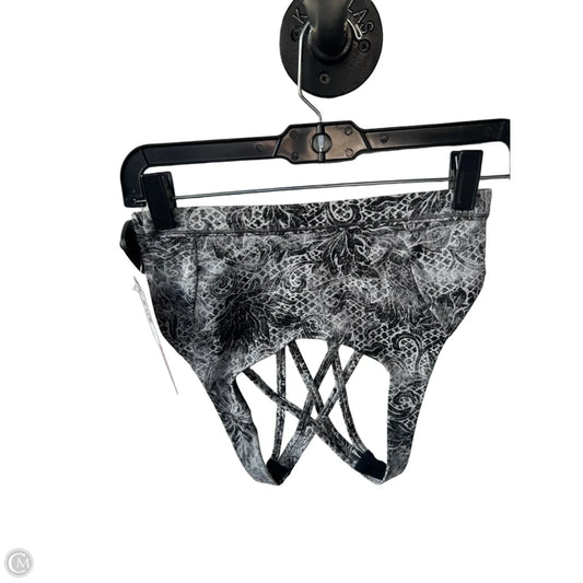Athletic Bra By Lululemon In Black & Grey, Size: S