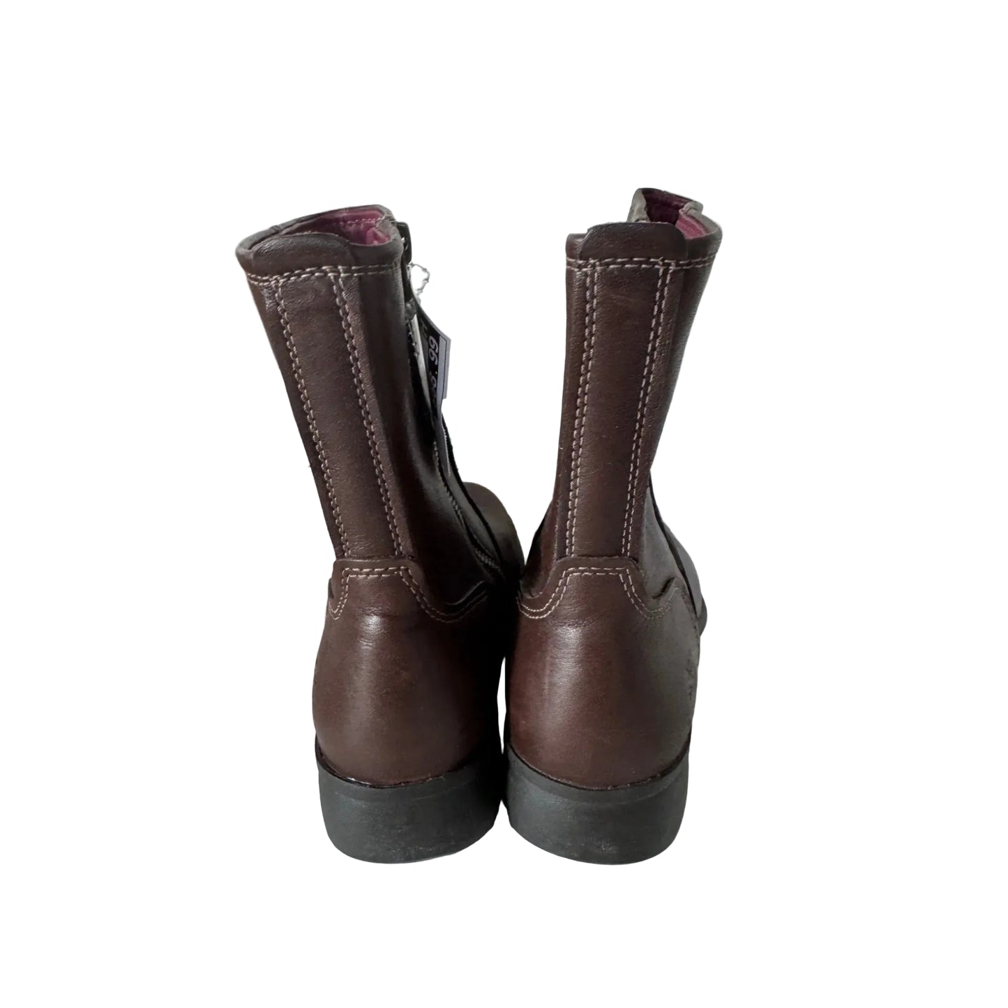 Boots Mid-calf Flats By Timberland In Brown, Size: 7