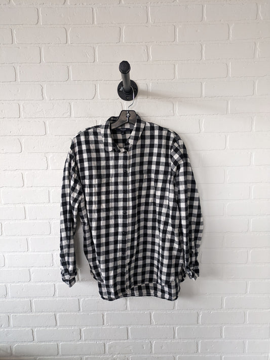 Blouse Long Sleeve By Madewell  Size: L