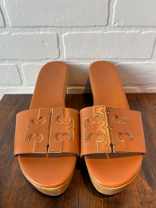 Sandals Heels Wedge By Tory Burch  Size: 9.5