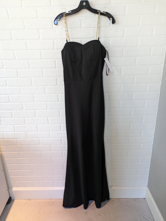 Black & Gold Dress Party Long Windsor, Size L