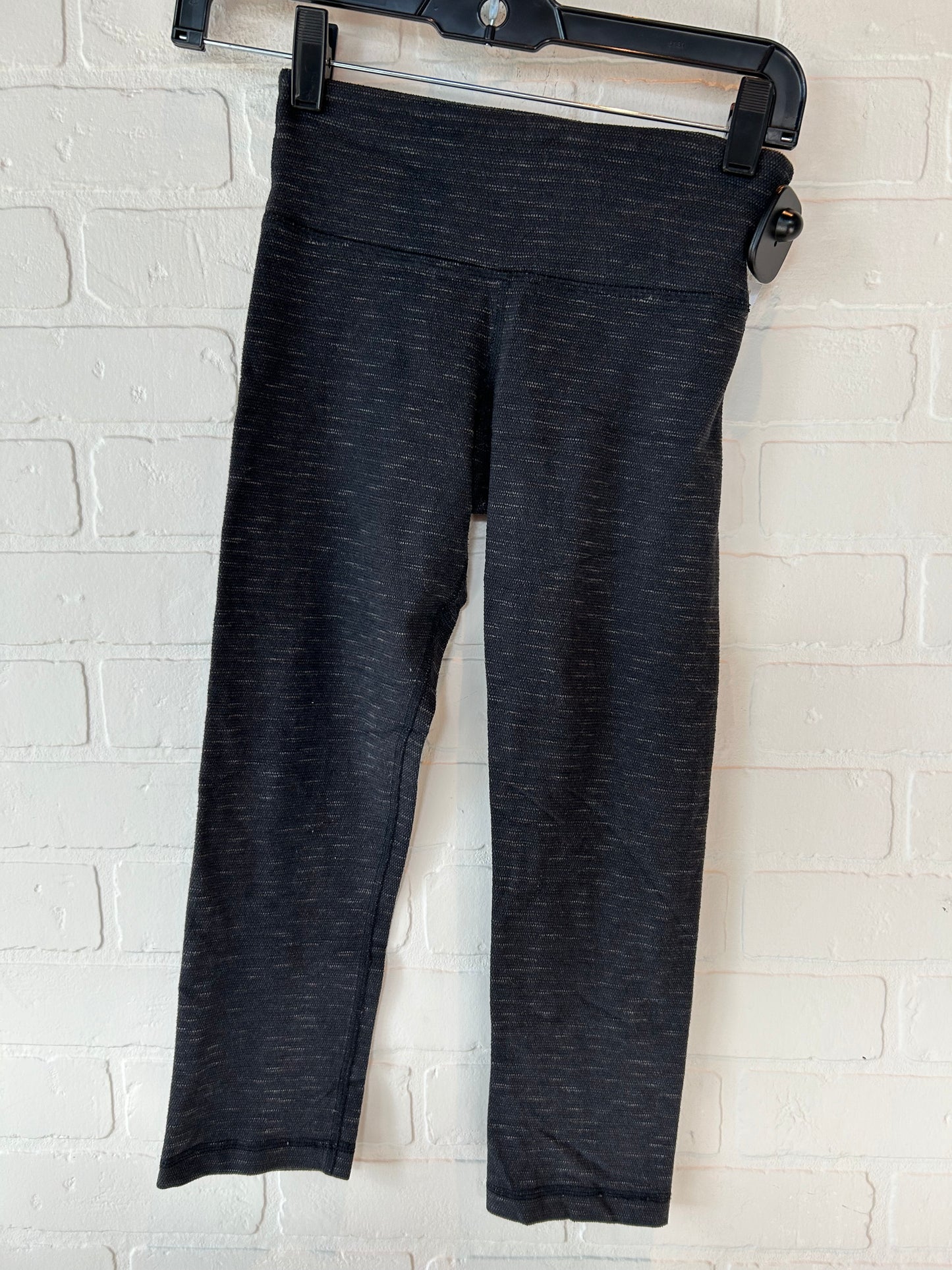 Black Athletic Capris Lululemon, Size 4