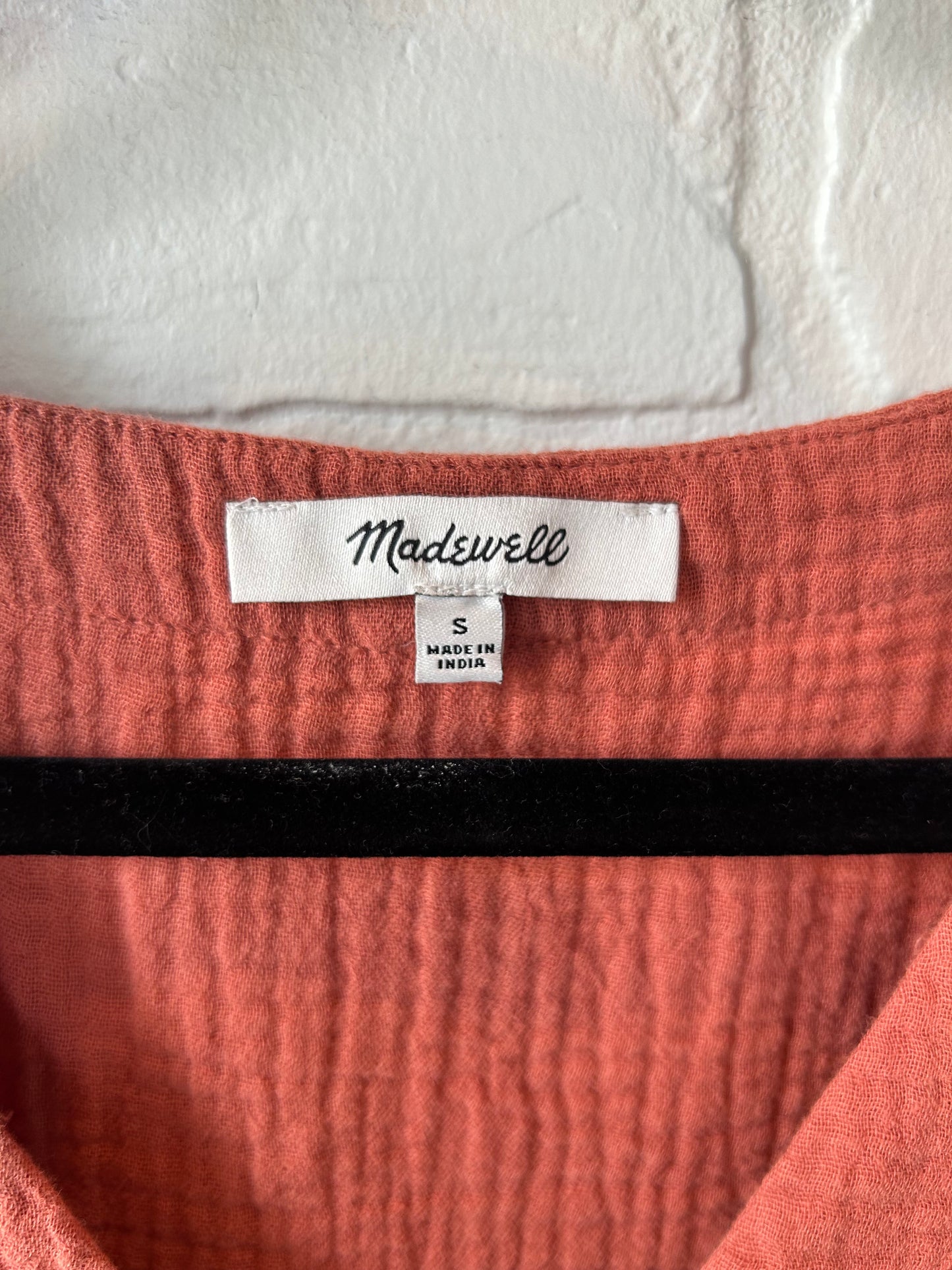 Dress Casual Short By Madewell In Orange, Size: S