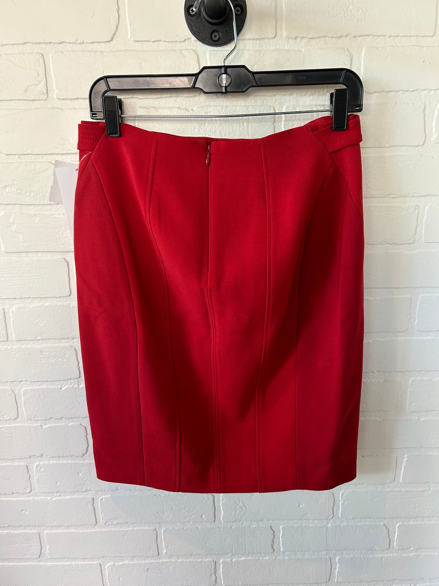 Skirt Mini & Short By White House Black Market In Red, Size: 6