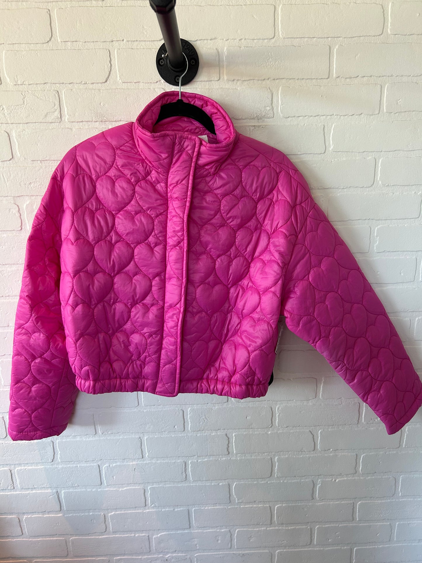 Jacket Puffer & Quilted By Clothes Mentor In Pink, Size: S