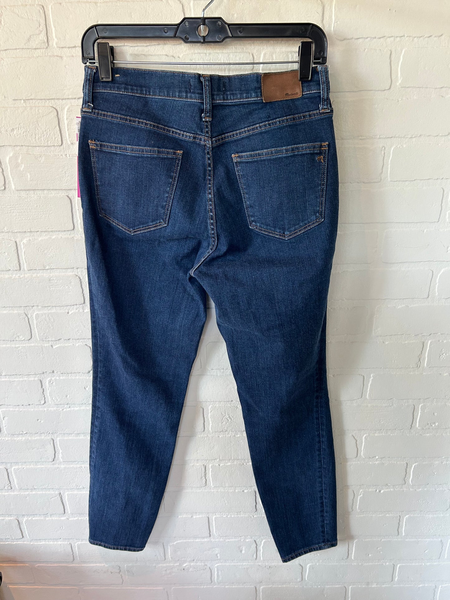 Jeans Skinny By Madewell In Blue Denim, Size: 8